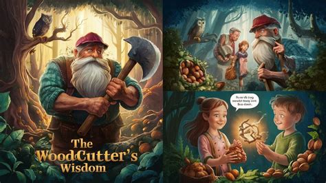  The Enchanted Woodcutter: A Tale Whispering Wisdom Through Generations!